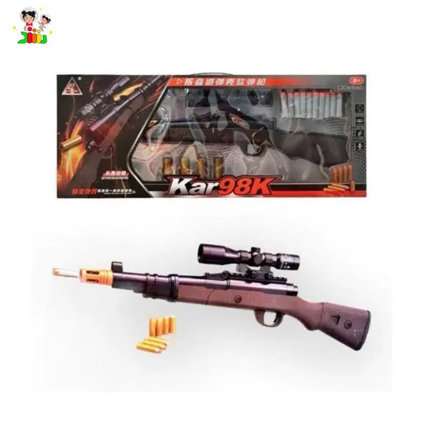 تفنگ پوکه پران تیر اسفنجی کد D093A