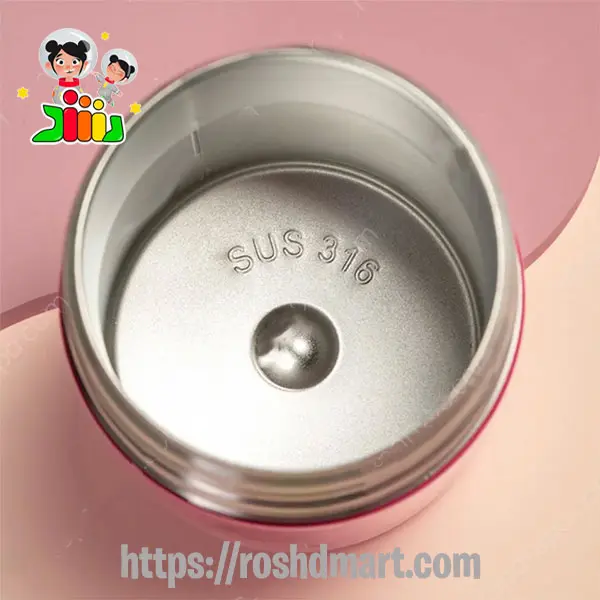فلاسک درب پیچی داخل استیل مدل زوتوپیا برند دیزنی 2056D