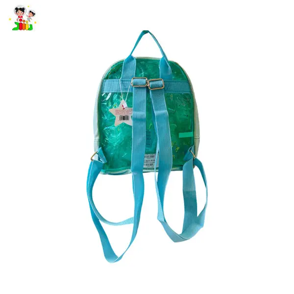 کیف کوله هولوگرامی پوم پوم دار 9080G3