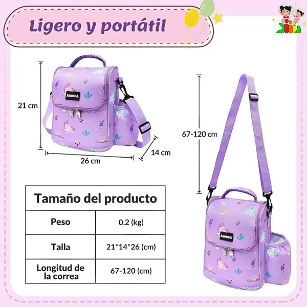 کیف ظرف غذا و قمقمه Sannea