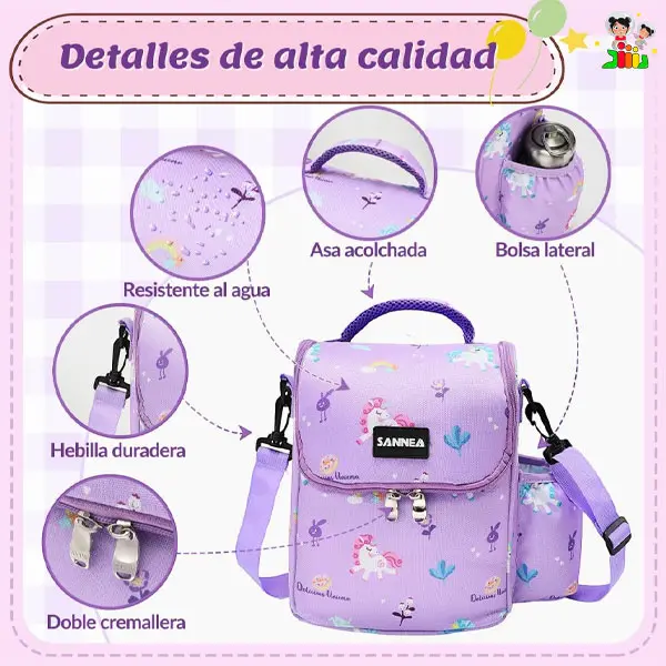 کیف ظرف غذا و قمقمه Sannea