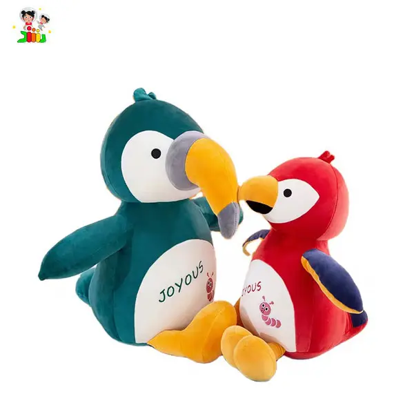 عروسک پولیشی طوطی ماکائو 65 سانت