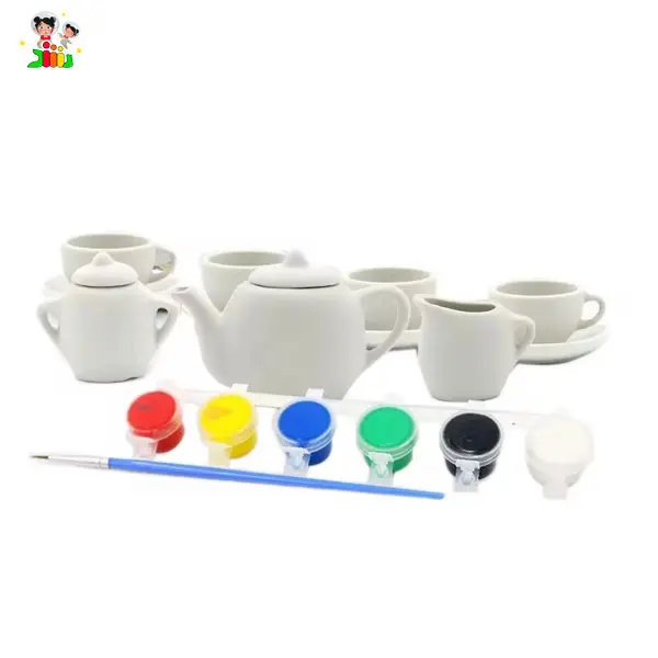 ست ظروف چینی با رنگ آمیزی 15 قطعه کد 868