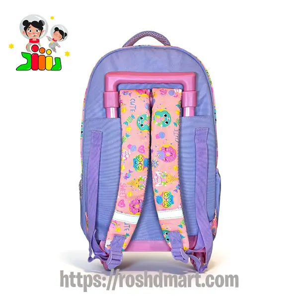 کیف کوله پشتی چرخ دار با بگ غذا برند اسکایلر