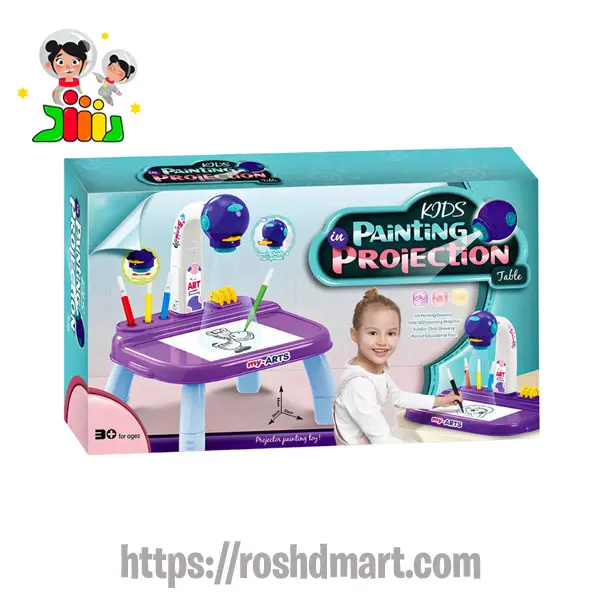 میز نقاشی پروژکتوری اسلایدی کد 119-628