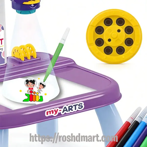 میز نقاشی پروژکتوری اسلایدی کد 119-628