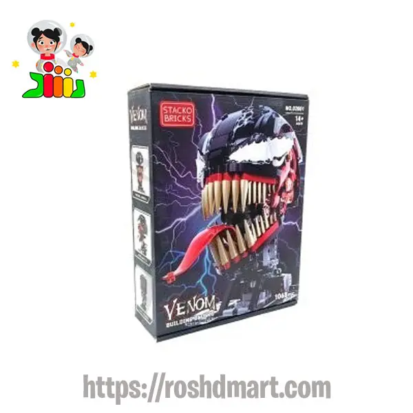 لگو سر ونوم مدل 02001 | ساختنی ۱۰۶۸ قطعه برند Stacko Bricks